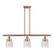 Bell Island Light shown in the Antique Copper finish with a Seedy shade