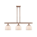 Bell Island Light shown in the Antique Copper finish with a Matte White shade