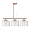 Bell Island Light shown in the Antique Copper finish with a Clear shade