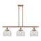 Bell Island Light shown in the Antique Copper finish with a Clear shade