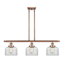 Bell Island Light shown in the Antique Copper finish with a Clear shade