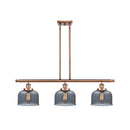 Bell Island Light shown in the Antique Copper finish with a Plated Smoke shade