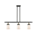 Bell Island Light shown in the Black Antique Brass finish with a Matte White shade