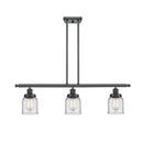 Bell Island Light shown in the Matte Black finish with a Clear shade