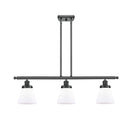 Cone Island Light shown in the Matte Black finish with a Matte White shade