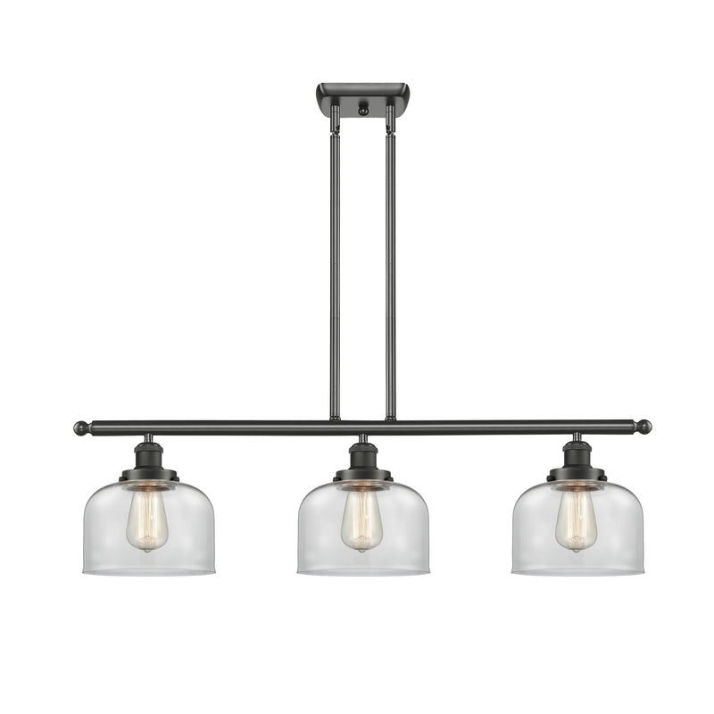 Bell Island Light shown in the Oil Rubbed Bronze finish with a Clear shade