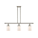 Bell Island Light shown in the Polished Nickel finish with a Matte White shade