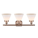 Innovations Lighting Large Cone 3 Light Bath Vanity Light Part Of The Ballston Collection 916-3W-AC-G41-LED