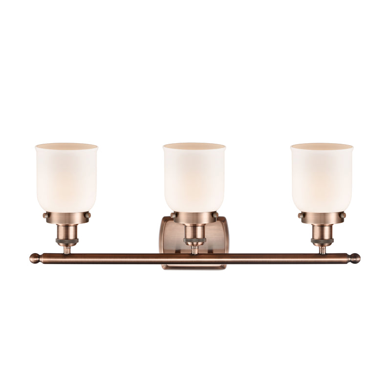 Innovations Lighting Small Bell 3 Light Bath Vanity Light Part Of The Ballston Collection 916-3W-AC-G51-LED