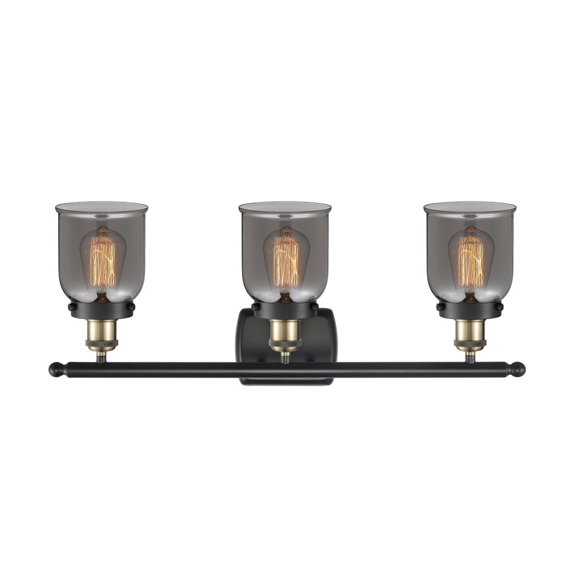 Innovations Lighting Small Bell 3 Light Bath Vanity Light Part Of The Ballston Collection 916-3W-BAB-G53-LED