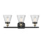 Innovations Lighting Small Cone 3 Light Bath Vanity Light Part Of The Ballston Collection 916-3W-BAB-G64-LED