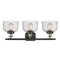 Innovations Lighting Large Bell 3 Light Bath Vanity Light Part Of The Ballston Collection 916-3W-BAB-G74-LED