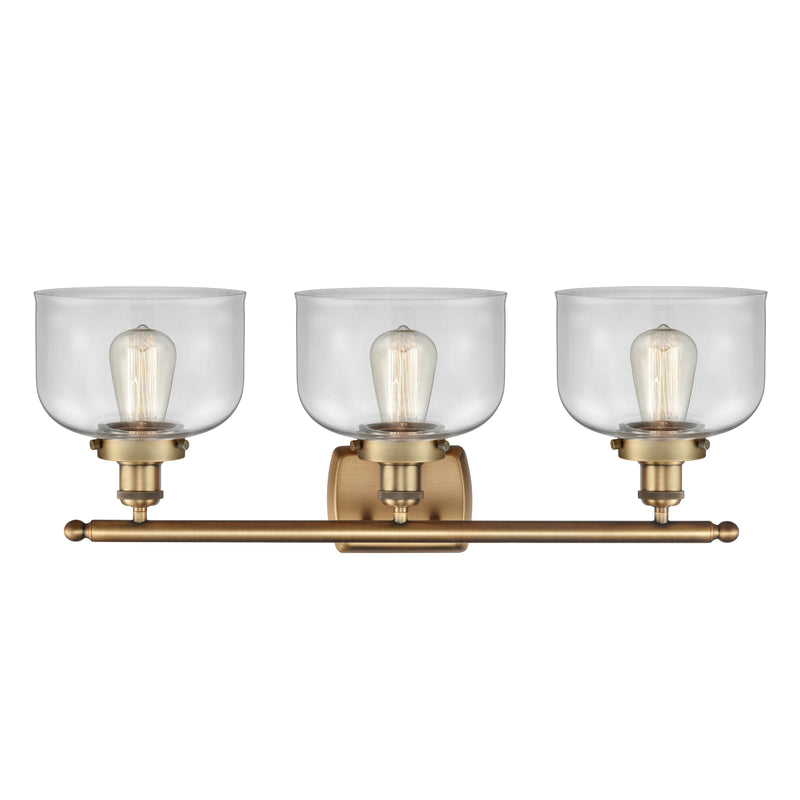 Innovations Lighting Large Bell 3 Light Bath Vanity Light Part Of The Ballston Collection 916-3W-BB-G72-LED