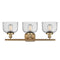 Innovations Lighting Large Bell 3 Light Bath Vanity Light Part Of The Ballston Collection 916-3W-BB-G74-LED