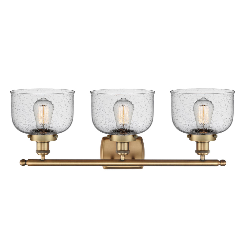 Innovations Lighting Large Bell 3 Light Bath Vanity Light Part Of The Ballston Collection 916-3W-BB-G74-LED