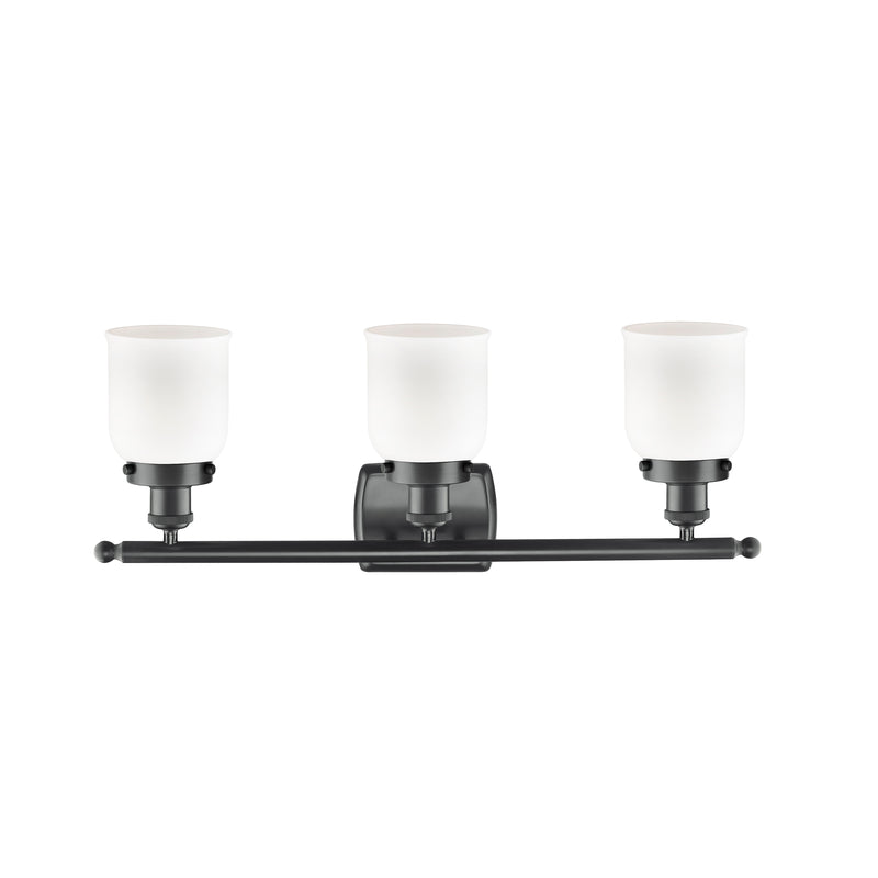 Innovations Lighting Small Bell 3 Light Bath Vanity Light Part Of The Ballston Collection 916-3W-BK-G51-LED