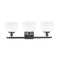 Innovations Lighting Large Bell 3 Light Bath Vanity Light Part Of The Ballston Collection 916-3W-BK-G71-LED