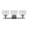 Innovations Lighting Large Bell 3 Light Bath Vanity Light Part Of The Ballston Collection 916-3W-BK-G72-LED