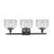 Innovations Lighting Large Bell 3 Light Bath Vanity Light Part Of The Ballston Collection 916-3W-OB-G72-LED