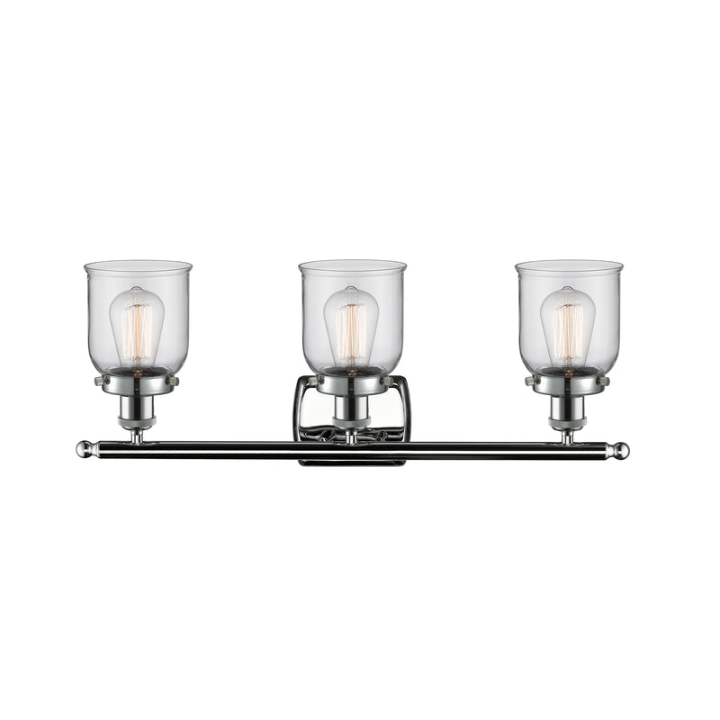 Innovations Lighting Small Bell 3 Light Bath Vanity Light Part Of The Ballston Collection 916-3W-PC-G52-LED