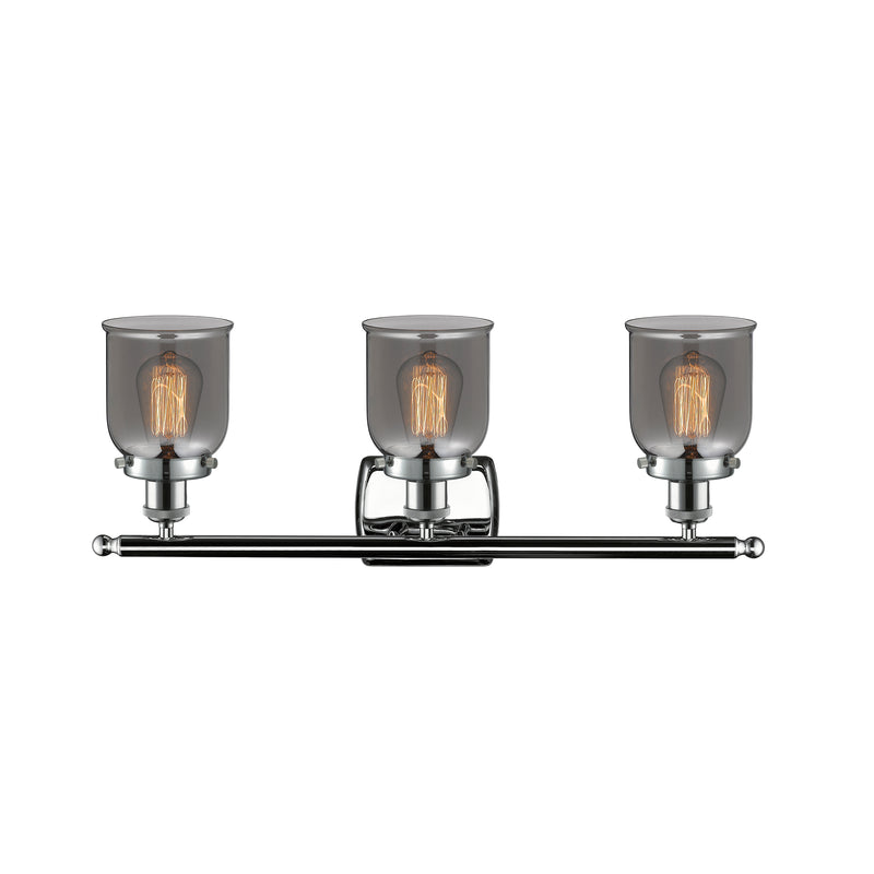 Innovations Lighting Small Bell 3 Light Bath Vanity Light Part Of The Ballston Collection 916-3W-PC-G53-LED