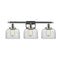 Bell Bath Vanity Light shown in the Polished Chrome finish with a Clear shade