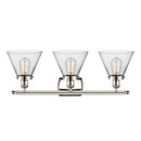 Innovations Lighting Large Cone 3 Light Bath Vanity Light Part Of The Ballston Collection 916-3W-PN-G42-LED