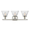 Innovations Lighting Large Cone 3 Light Bath Vanity Light Part Of The Ballston Collection 916-3W-PN-G42-LED