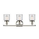 Innovations Lighting Small Bell 3 Light Bath Vanity Light Part Of The Ballston Collection 916-3W-PN-G52-LED