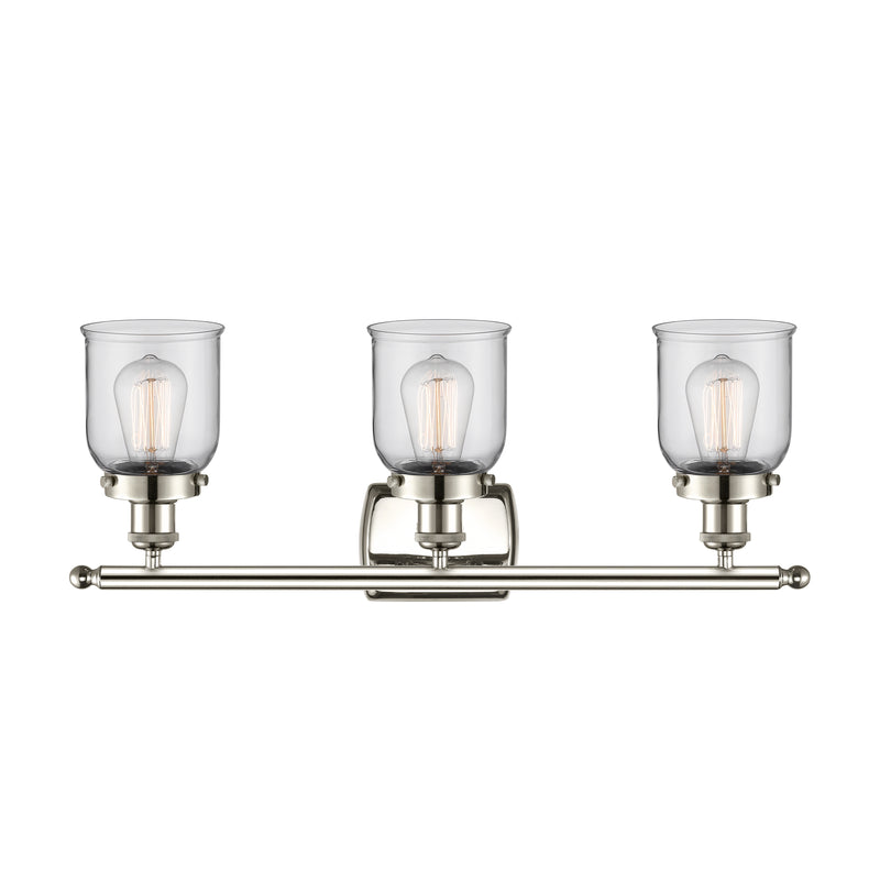 Innovations Lighting Small Bell 3 Light Bath Vanity Light Part Of The Ballston Collection 916-3W-PN-G52-LED