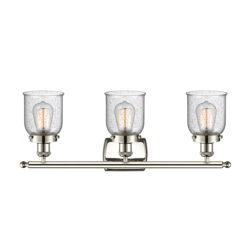 Innovations Lighting Small Bell 3 Light Bath Vanity Light Part Of The Ballston Collection 916-3W-PN-G54-LED