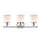 Innovations Lighting Small Cone 3 Light Bath Vanity Light Part Of The Ballston Collection 916-3W-PN-G61-LED