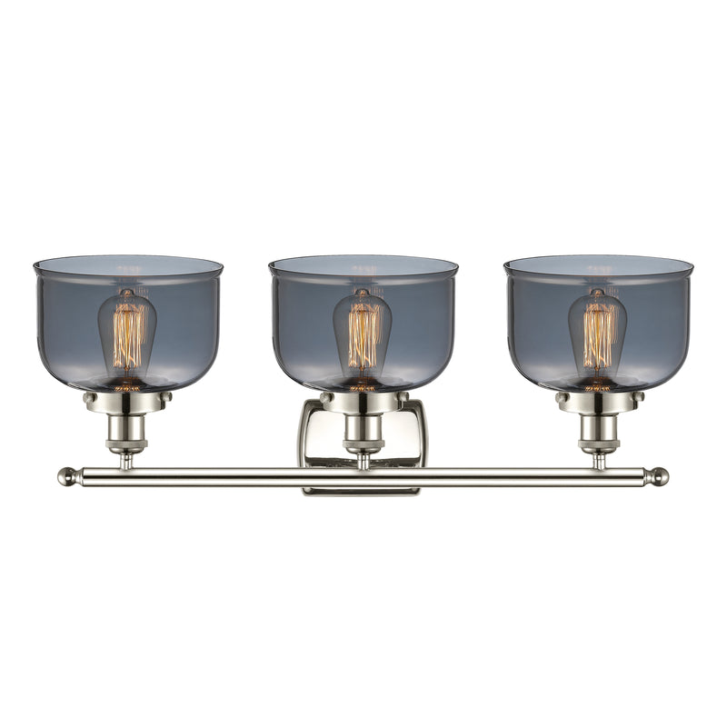 Innovations Lighting Large Bell 3 Light Bath Vanity Light Part Of The Ballston Collection 916-3W-PN-G73-LED