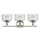 Innovations Lighting Large Bell 3 Light Bath Vanity Light Part Of The Ballston Collection 916-3W-PN-G74-LED