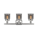 Innovations Lighting Small Bell 3 Light Bath Vanity Light Part Of The Ballston Collection 916-3W-SN-G53-LED