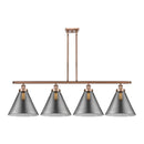 Cone Island Light shown in the Antique Copper finish with a Plated Smoke shade