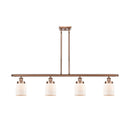 Bell Island Light shown in the Antique Copper finish with a Matte White shade