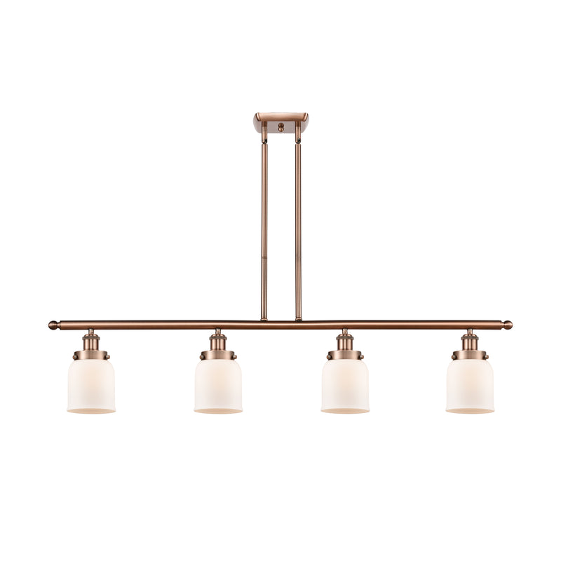 Bell Island Light shown in the Antique Copper finish with a Matte White shade