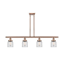 Bell Island Light shown in the Antique Copper finish with a Clear shade