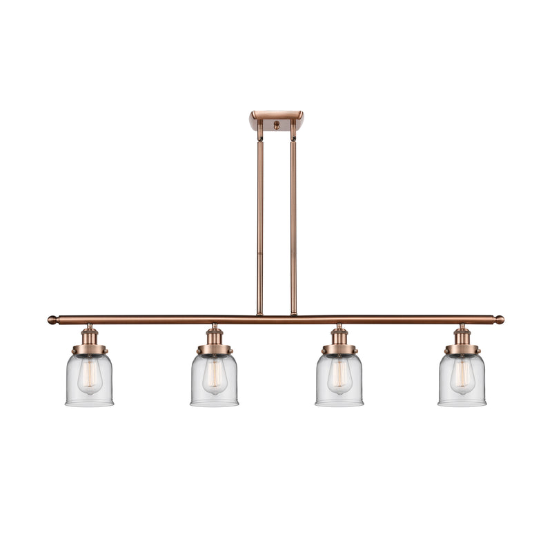 Bell Island Light shown in the Antique Copper finish with a Clear shade