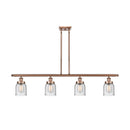 Bell Island Light shown in the Antique Copper finish with a Seedy shade