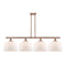 Bell Island Light shown in the Antique Copper finish with a Matte White shade