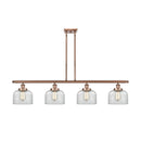 Bell Island Light shown in the Antique Copper finish with a Clear shade