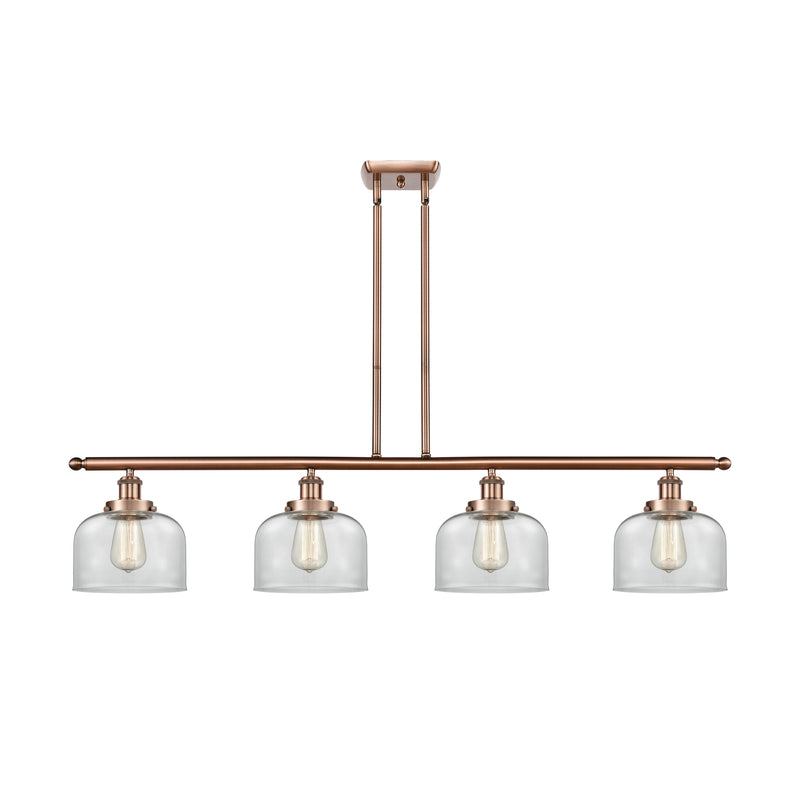 Bell Island Light shown in the Antique Copper finish with a Clear shade