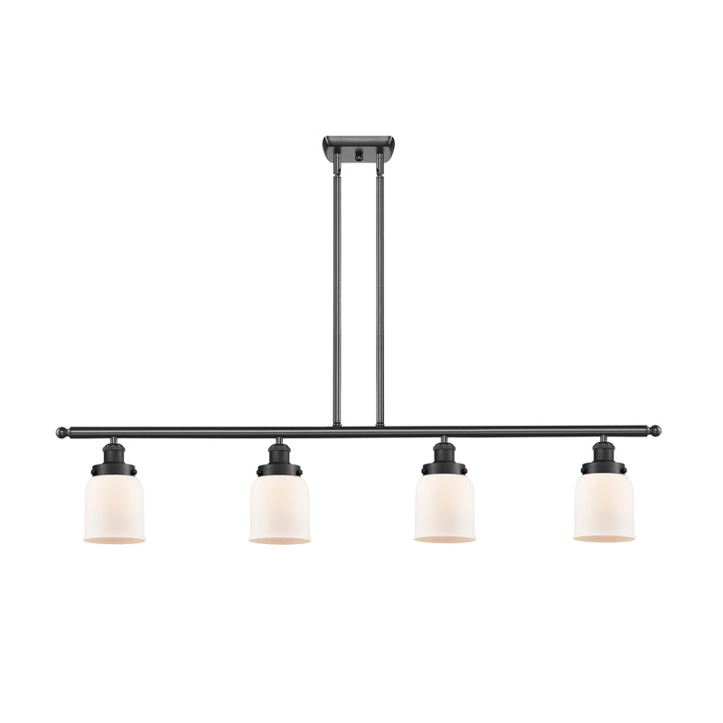 Bell Island Light shown in the Matte Black finish with a Matte White shade