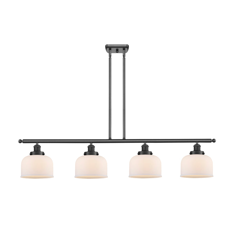 Bell Island Light shown in the Matte Black finish with a Matte White shade