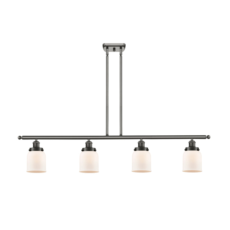 Bell Island Light shown in the Oil Rubbed Bronze finish with a Matte White shade