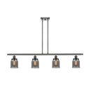 Bell Island Light shown in the Oil Rubbed Bronze finish with a Plated Smoke shade