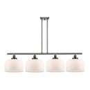 Bell Island Light shown in the Oil Rubbed Bronze finish with a Matte White shade