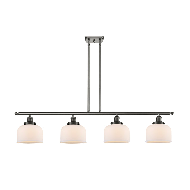 Bell Island Light shown in the Oil Rubbed Bronze finish with a Matte White shade